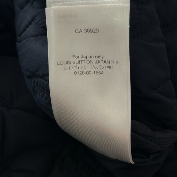 Louis Vuitton Navy Monogram Padded Jacket - Picture 8 of 8